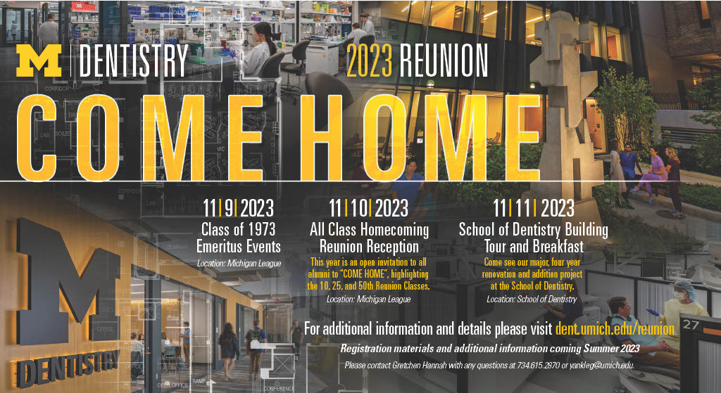 Homecoming and Reunion Weekend 2023